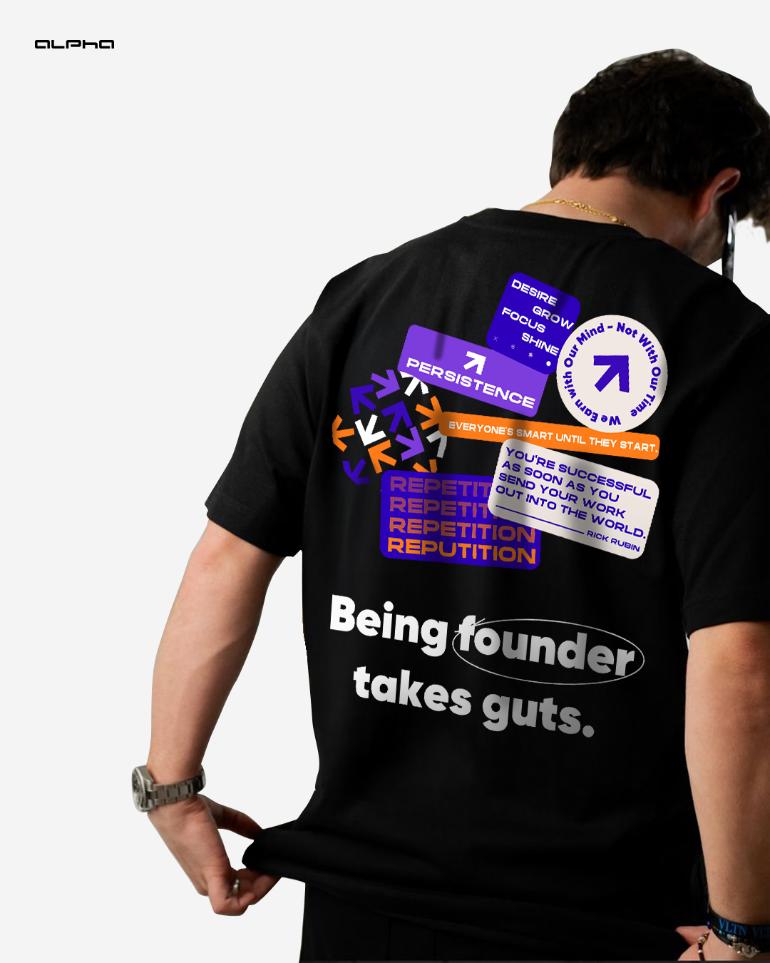 The Founder Edition Tee - Black