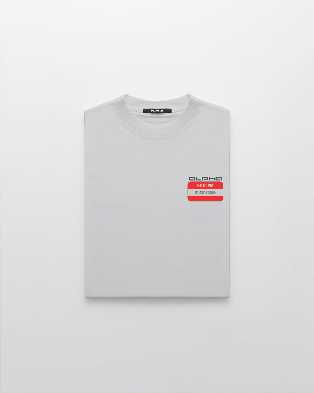 Hello I’m an Entrepreneur Tee - Melange Gray