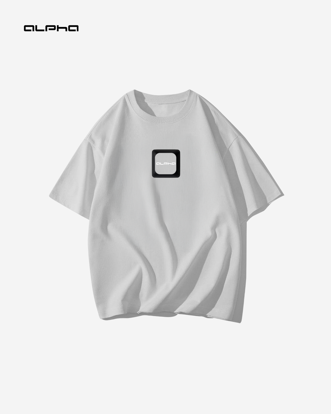 Launch Button Core Tee - Melange Gray