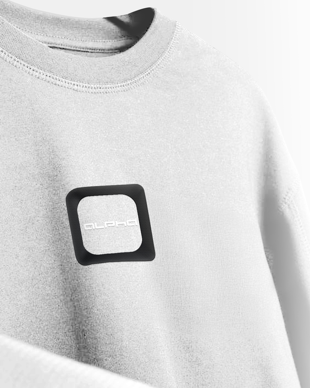 Launch Button Core Tee - Melange Gray