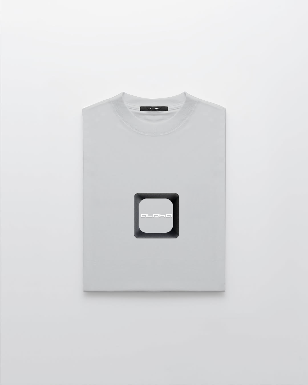 Launch Button Core Tee - Melange Gray